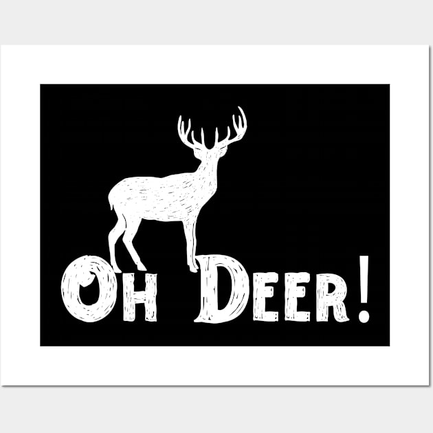 Oh Deer! Wall Art by rodmendonca